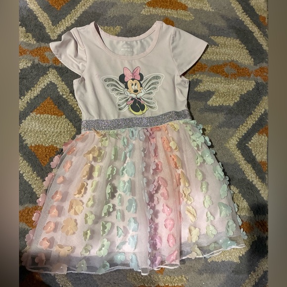 Pink Minnie Mouse dress 3t - Picture 1 of 4